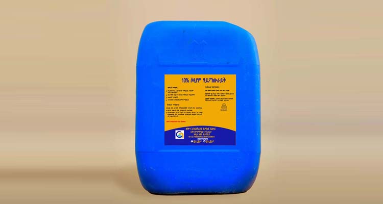 Sodium Hypochrolite manufacturing supply company in Ethiopia Ghion Chemicals